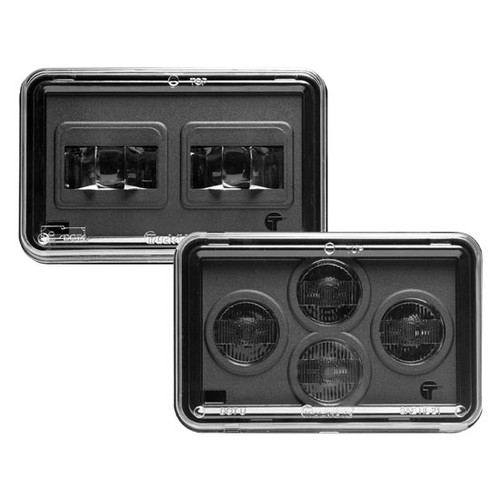 LED Headlights 4 X 6 Inch Rectangular 12-24V High Beam And Low Beam