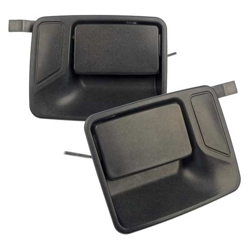 Driver/Passenger Side Black Poly Exterior Door Handle By BESTfitFits Ford F650 & F750
