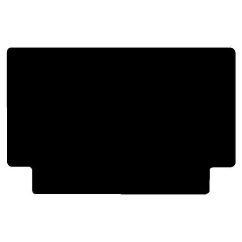 Black Middle Floor Mats For Peterbilt With Automatic Trans.