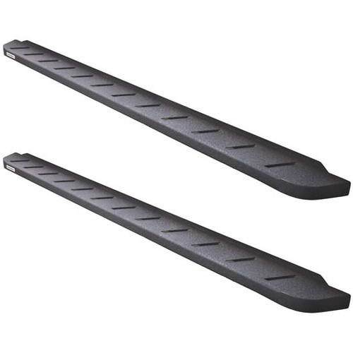 48 Inch Go Rhino Textured Black Galvanized Steel Running Board Side Step
