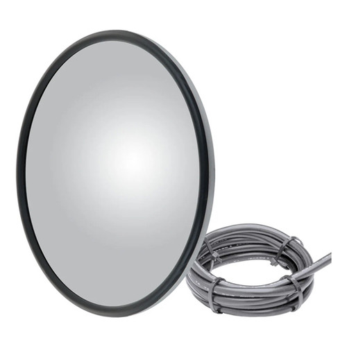 Convex Round Mirror Plastic Ball Stud