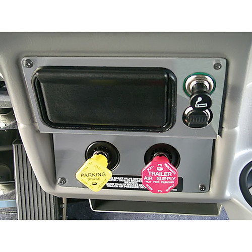 Air Valve And Ash Tray Dash Trim 2 Piece Kit For Peterbilt 330, 357, 378, 379, 385