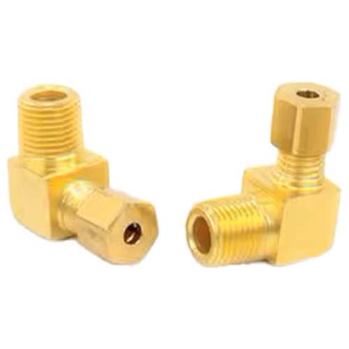 8 Inch Male 90 Degree Elbow Split Ferrule Transmission Fitting 1/8 X 1/