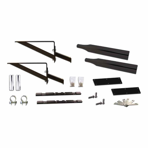 TRUX TFEN-HKITP POLY HALF FENDER MOUNTING KIT WITH TRIANGULAR UNDERMOUNTS (TRIANGULAR MOUNTING ARMS)