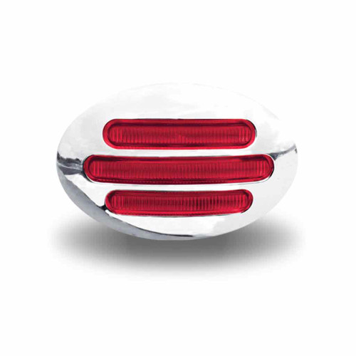 TRUX TLED-FG2R RED MARKER FLATLINE GENERATION 2 LED LIGHT - 13 DIODES