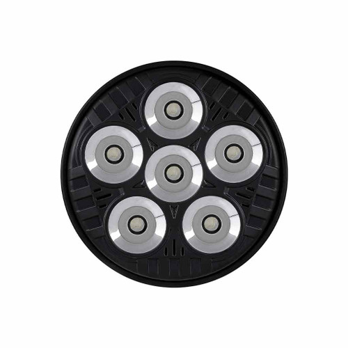 TRUX TLED-UX10 5" LEGACY SERIES 4411 REPLACEMENT BLACK ROUND SPOT BEAM LED WORK LIGHT (6 DIODES)