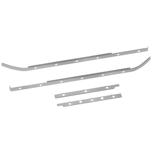 TRUX TP-10131 PETERBILT 579 CAB, 80" SLEEPER PANEL & EXTENDER KIT WITH 2 BLOCK HEATER HOLES & 18 SLOTTED LIGHT HOLES (2013+)