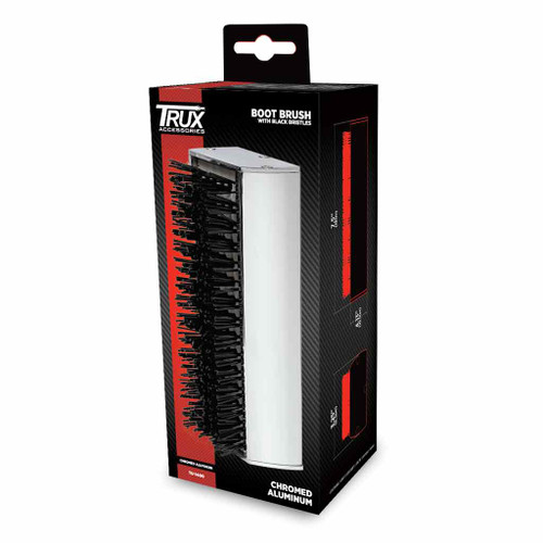 TRUX TU-1400 CHROMED BOOT BRUSH