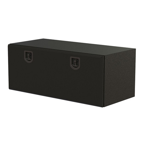 24 X 24 X 48 Inch Black Steel Toolbox Single Door By Bawer