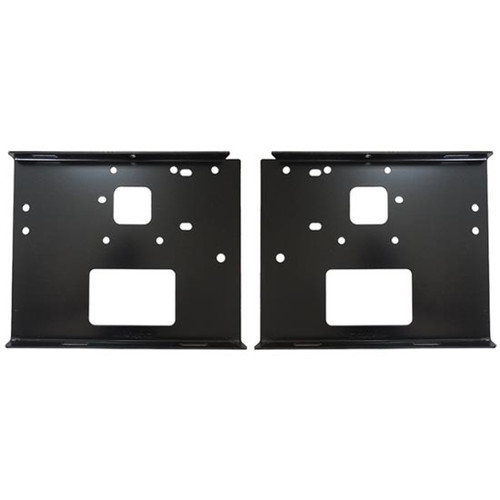 18 Inch Valley Chrome Bumper Mounting Plates