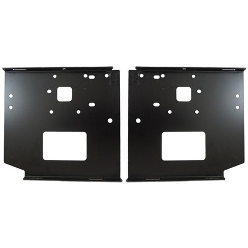 20 Inch Valley Chrome Mounting Plates For Blind Mount Bumpers