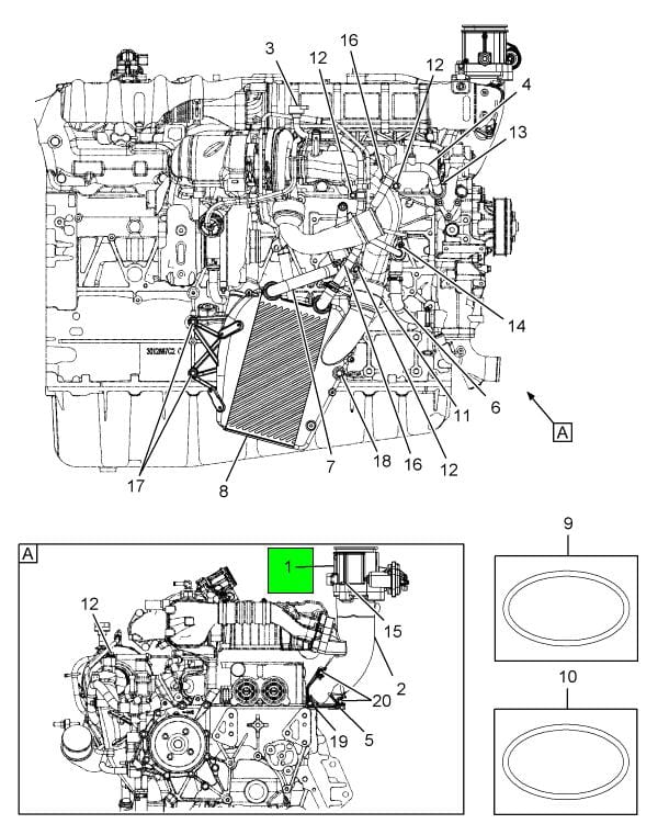 7095785C1 | Genuine International Throttle Air Intake Valve
