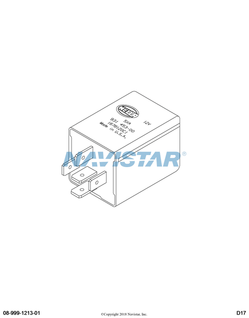 1678120C1 | Genuine International Time Delay Relay