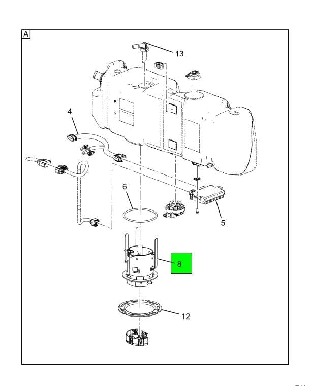 2520490C1 | Genuine International Diesel Exhaust Fluid Sensor And Pump Assembly