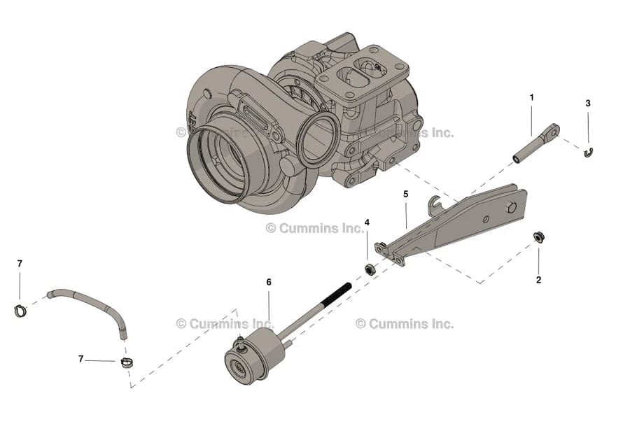 4029709 | Genuine Cummins Wastegate Actuator Kit