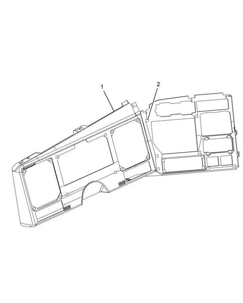 3562568C92 | Genuine International Instrument Panel Lh