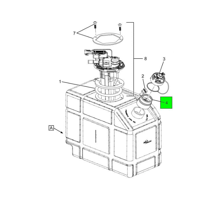 2513178C91 | Genuine International Def Tank 15 Gal