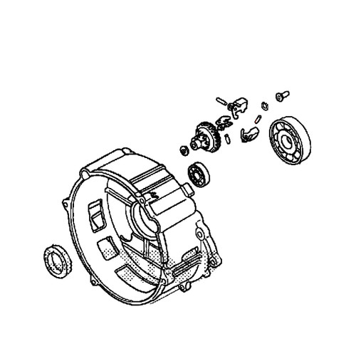 Honda 11300Z7E700 Cover Crankcase Original Mower Part