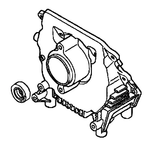 Honda 11300ZM7415 Case Assembly Oil Original Mower Part
