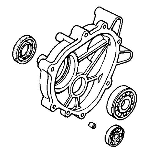 Honda 11500ZE3611 Cover Assembly Gear Case (Lx) Original Mower Part