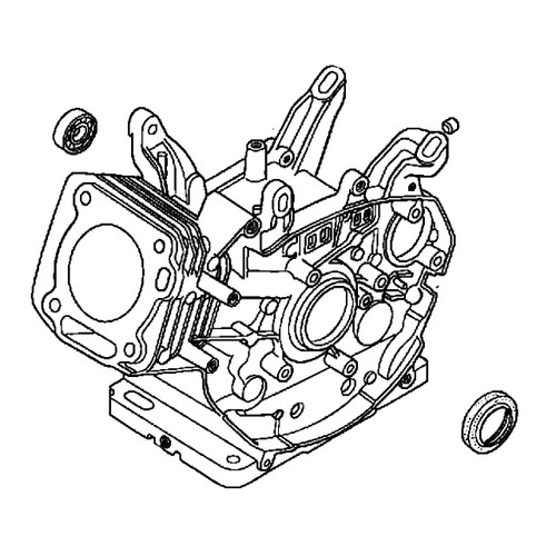 Honda 12000ZE2408 Cylinder Assembly Original Mower Part