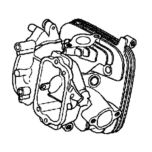 Honda 12210Z2E425 Cylinder Head Original Mower Part