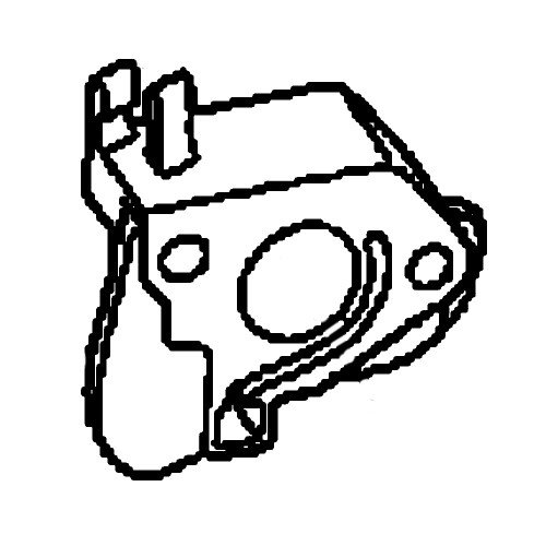 Honda 16211ZF6D50 Insulator Carburetor Original Mower Part