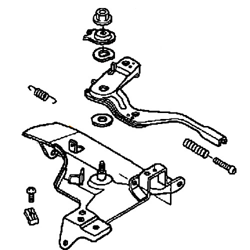 Honda 16500Z5T000 Control Assembly (Standard) Original Mower Part