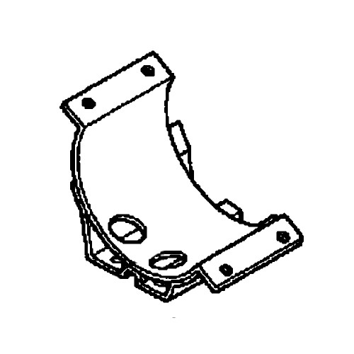Honda 17209ZJ0U70 Lower Air Cleaner Holder Original Mower Part