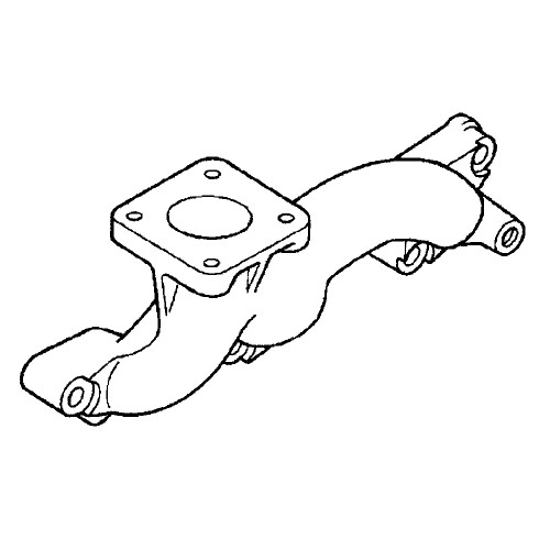 Honda 18101ZG5000 Exhaust Manifold Original Mower Part