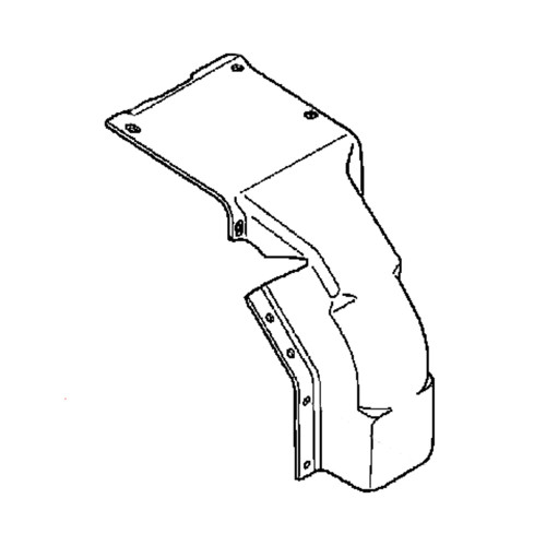 Honda 18251ZA0983 Cover Exhaust Outlet Original Mower Part