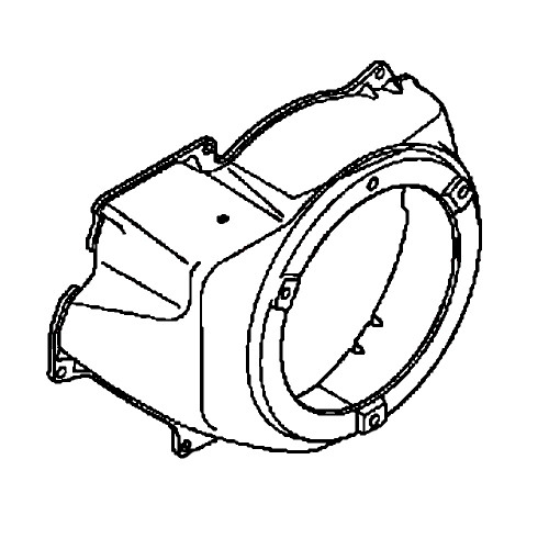 Honda 19610Z7E000ZA Cover Fan Nh1 Original Mower Part