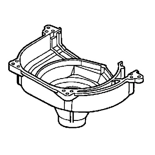 Honda 19611VF9700ZB Fan Cover Original Mower Part