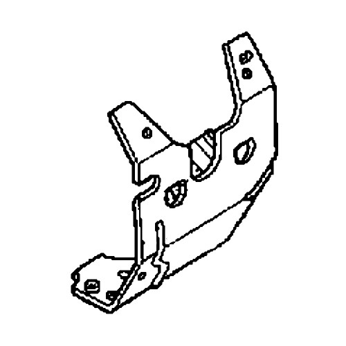 Honda 19632ZN1010 Shroud L Original Mower Part