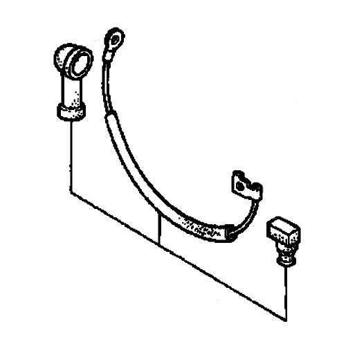 Honda 31232ZE3003 Wire Water Cover Original Mower Part