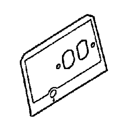 Honda 32366ZS2G31 Mark Panel Switch Original Mower Part