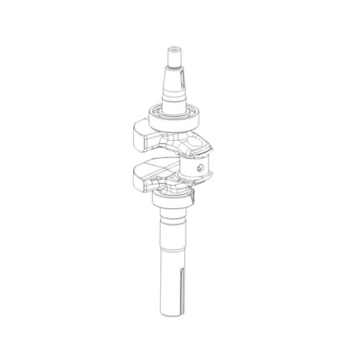 Kohler 14 014 277S Crankshaft Assembly Original Part