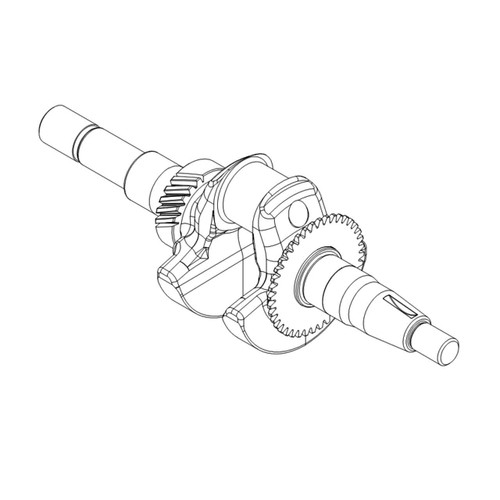 Kohler 17 014 174S Crankshaft; Assembly Original Part