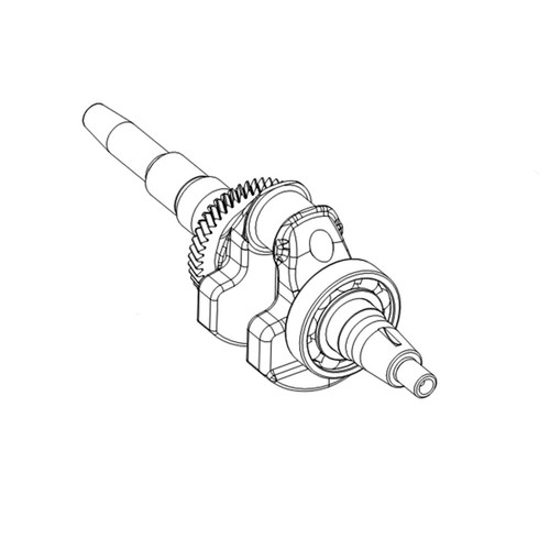 Kohler 17 014 215S Crankshaft Assembly Original Part