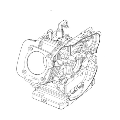 Kohler 17 561 57S Crankcase Original Part
