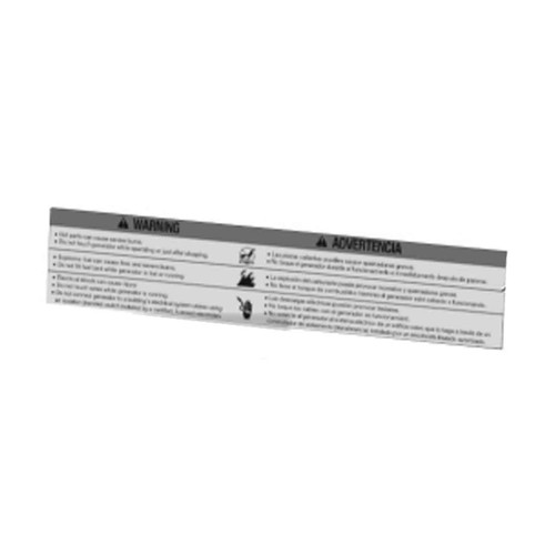 Kohler 34 113 04S Warning Decal Original Part