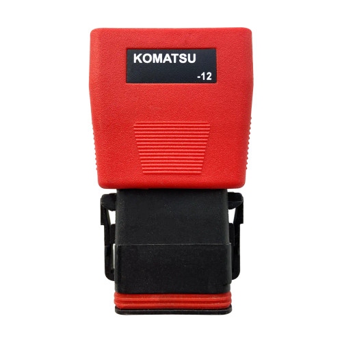 Autel KOMATSU12 - 12-Pin Komatsu Engine Diagnostic Adapter for MaxiSYS MS909CV - Off-Highway Construction & Agriculture Vehicle Compatibility