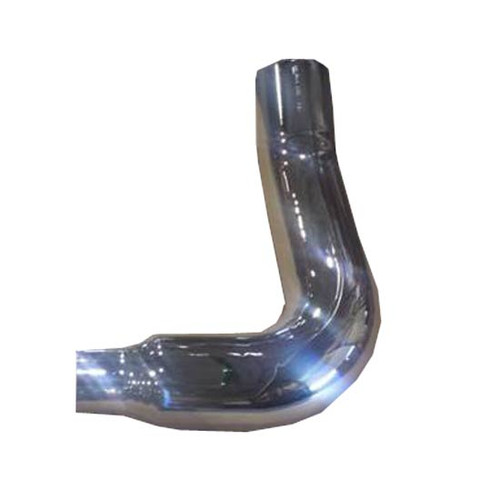 Multi-Bend Elbow With Tapered At Top By Lincoln Chrome Fits Kenworth W900A