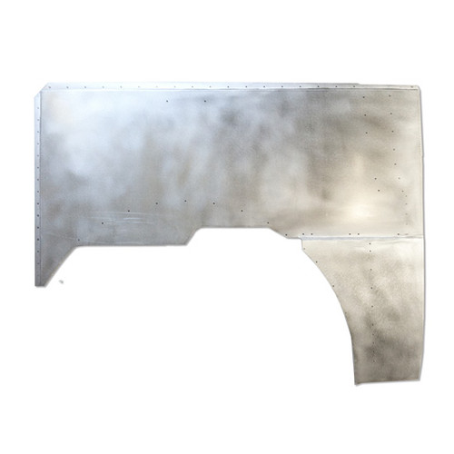 Driver/Passenger Side Aluminum Side Hood Panel By BESTfit Fits Peterbilt 379 127 BBC