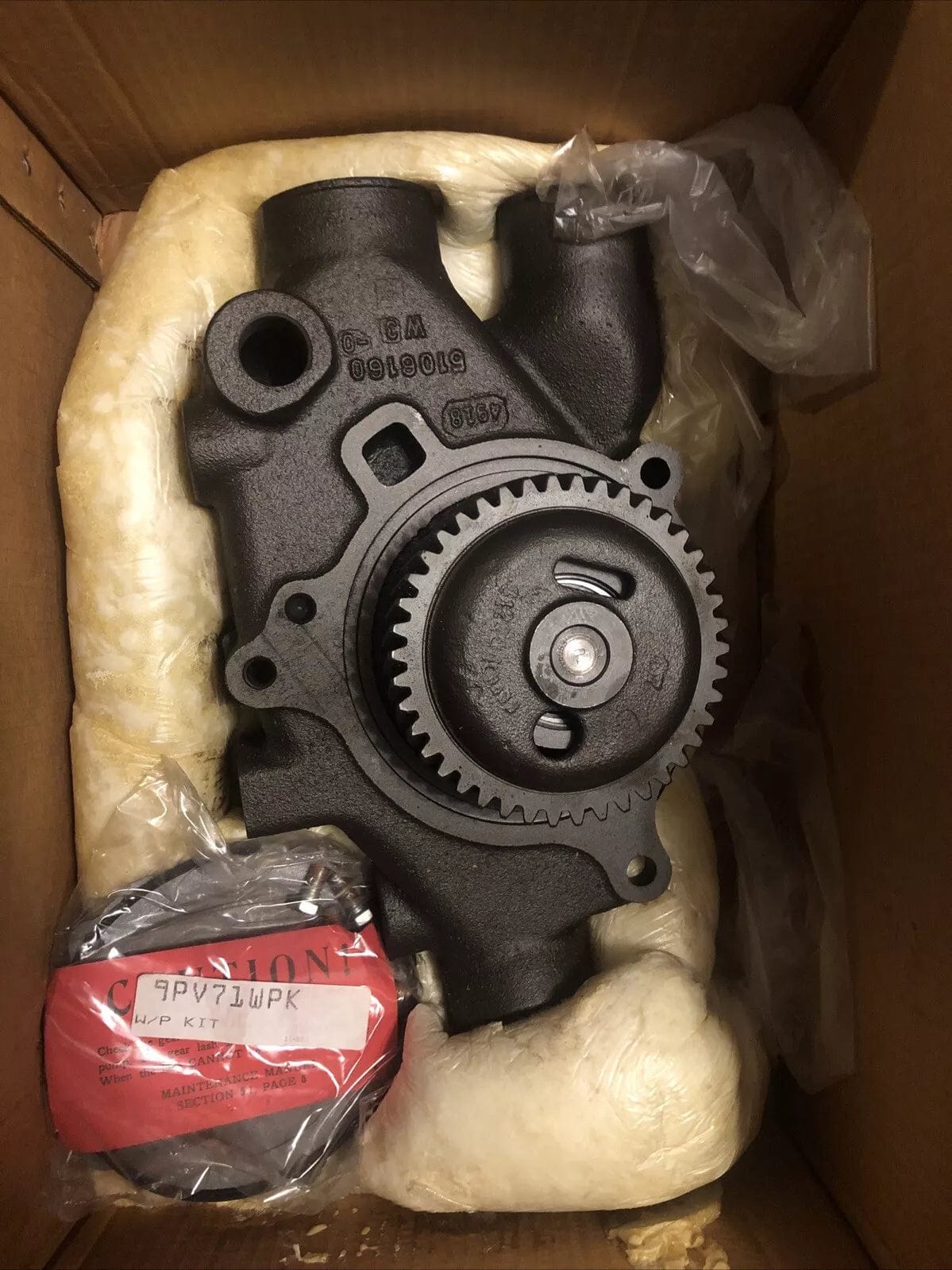 5135455 | Genuine Detroit Diesel Water Pump Kit For Diesel Engines 8V71
